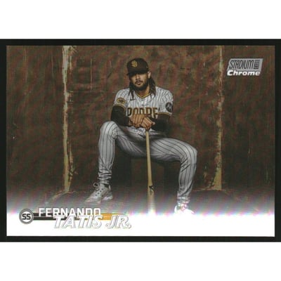2023 Stadium Club Chrome Inserts Refractors #47 Fernando Tatis Jr.