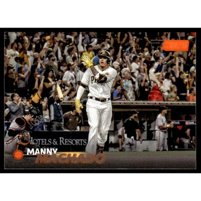 2023 Stadium Club Orange Foil #193 Manny Machado