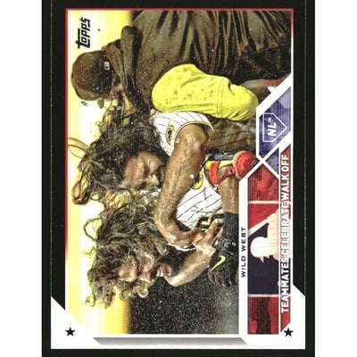 2023 Topps Black #303 Wild West/Jorge Alfaro