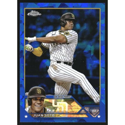 2023 Topps Chrome Sapphire #1 Juan Soto