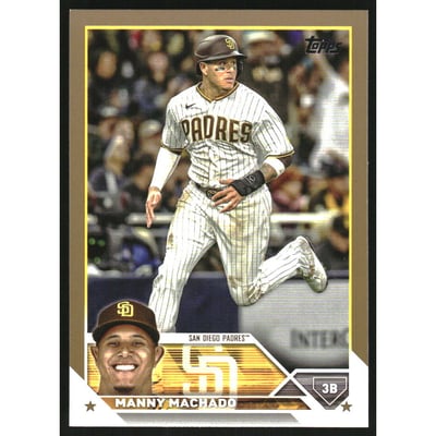 2023 Topps Gold #400 Manny Machado