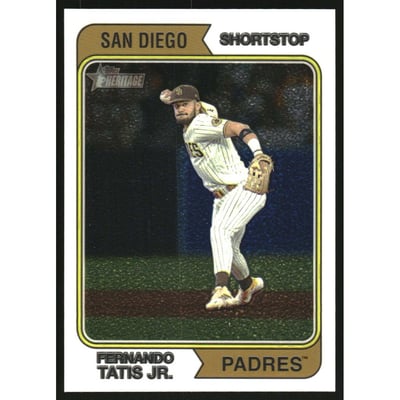 2023 Topps Heritage Chrome #24 Fernando Tatis Jr.