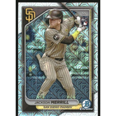 2024 Bowman Chrome Mega Box #27 Jackson Merrill RC