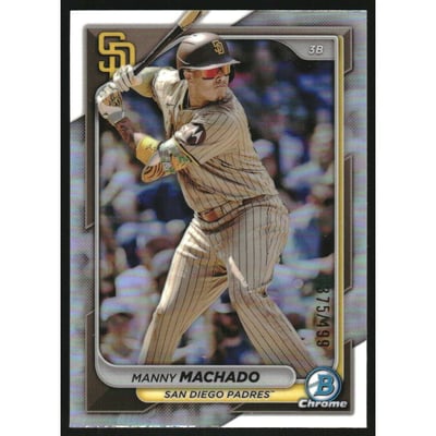2024 Bowman Chrome Refractors #12 Manny Machado