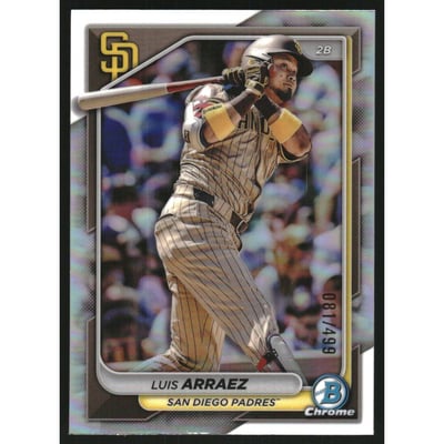 2024 Bowman Chrome Refractors #19 Luis Arraez