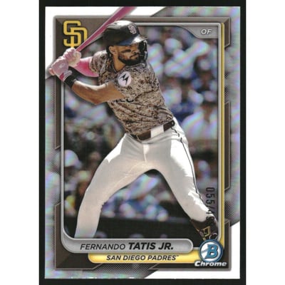 2024 Bowman Chrome Refractors #92 Fernando Tatis Jr.