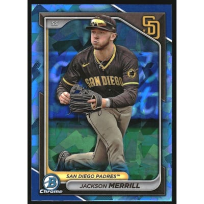 2024 Bowman Chrome Sapphire Prospects #BCP145 Jackson Merrill