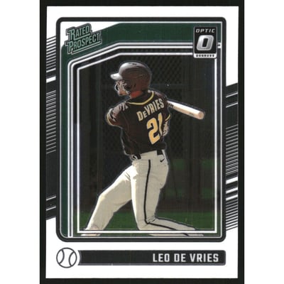 2024 Donruss Optic #129 Leo De Vries
