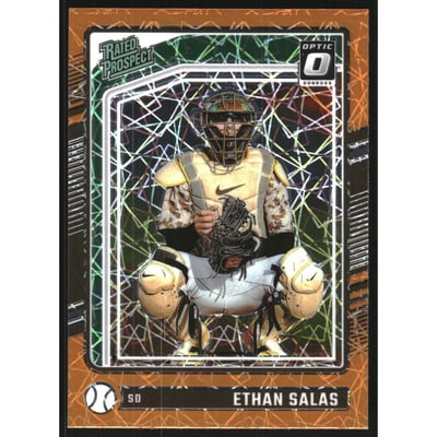 2024 Donruss Optic Orange Velocity #124 Ethan Salas