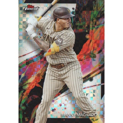 2024 Finest Checkerboard Refractors #90 Manny Machado