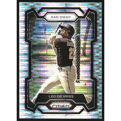 2024 Panini Prizm Prizms Pulsar #64 Leo De Vries