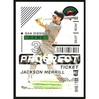 2024 Panini Prospect Edition Blue #27 Jackson Merrill