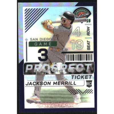 2024 Panini Prospect Edition Holo Purple #27 Jackson Merrill
