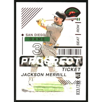 2024 Panini Prospect Edition Red #27 Jackson Merrill