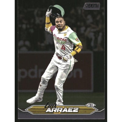 2024 Stadium Club Black Foil #146 Luis Arraez