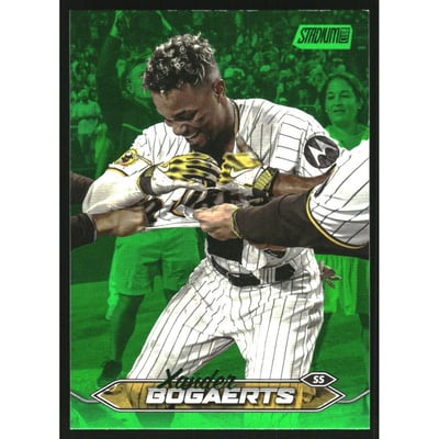2024 Stadium Club Green Foil #230 Xander Bogaerts