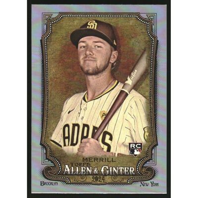 2024 Topps Allen and Ginter Silver Portrait #275 Jackson Merrill