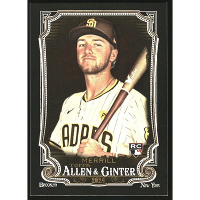 2024 Topps Allen and Ginter X #275 Jackson Merrill RC