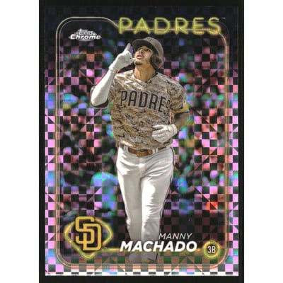 2024 Topps Chrome X-fractors #12 Manny Machado