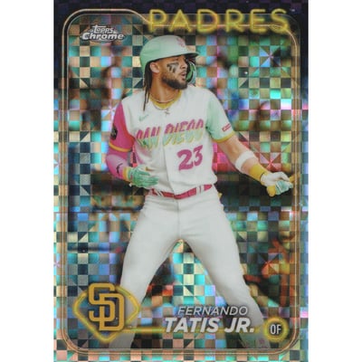 2024 Topps Chrome X-fractors #263 Fernando Tatis Jr.
