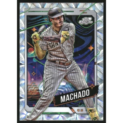 2024 Topps Cosmic Chrome Nucleus Refractors #12 Manny Machado