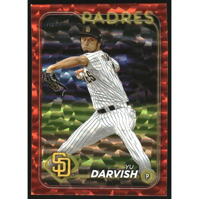 2024 Topps Orange Foil #627 Yu Darvish