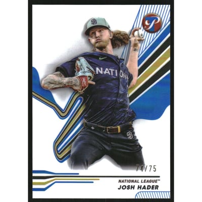 2024 Topps Pristine Blue Refractors #291 Josh Hader AS