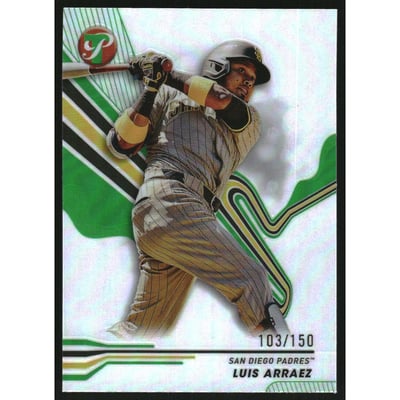 2024 Topps Pristine Green Refractors #161 Luis Arraez