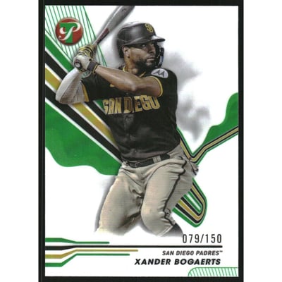 2024 Topps Pristine Green Refractors #173 Xander Bogaerts