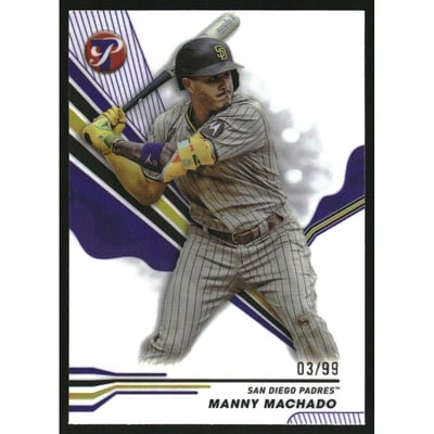 2024 Topps Pristine Purple Refractors #105 Manny Machado