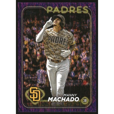 2024 Topps Purple Foil #550 Manny Machado