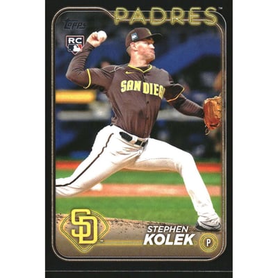 2024 Topps Update Black #US259 Stephen Kolek