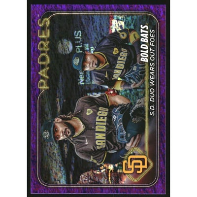 2024 Topps Update Purple Holo Foil #US88 Fernando Tatis Jr./Luis Arraez