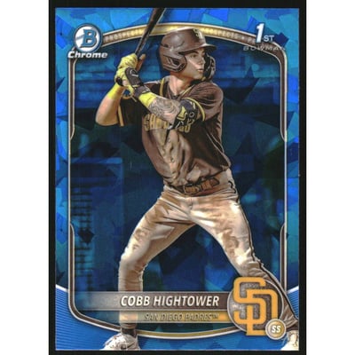 2025 Bowman Chrome Sapphire Prospects #BCP104 Cobb Hightower