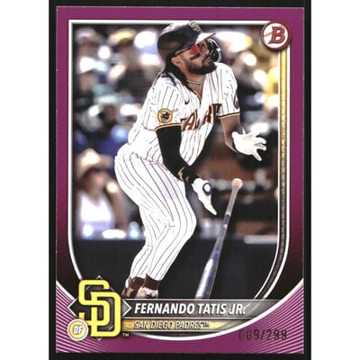 2025 Bowman Fuchsia #23 Fernando Tatis Jr.