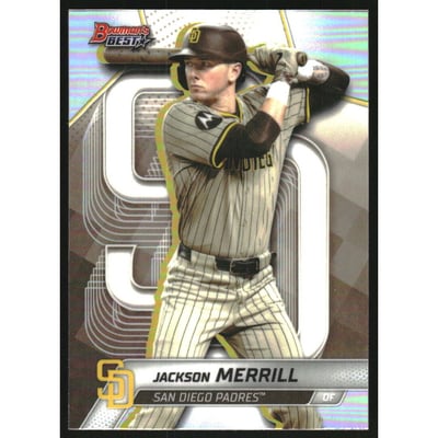 2025 Bowman's Best Refractors #17 Jackson Merrill