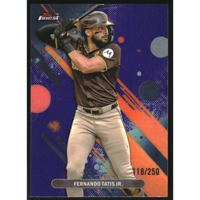 2025 Finest Purple Refractors #13 Fernando Tatis Jr.