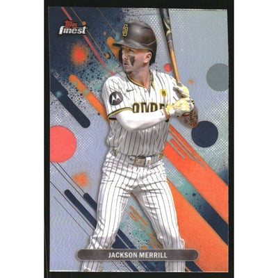 2025 Finest Refractors #1 Jackson Merrill