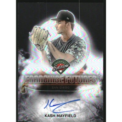 2025 Panini Prospect Edition Franchise Futures Signatures #10 Kash Mayfield