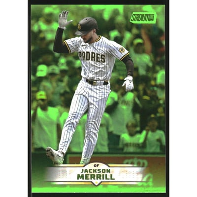 2025 Stadium Club Lime Green #109 Jackson Merrill