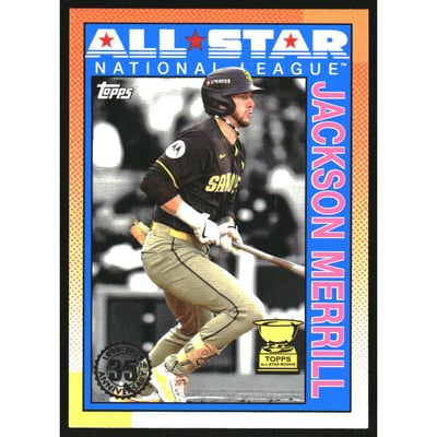 2025 Topps '90 Topps All Star Pink #90AS4 Jackson Merrill