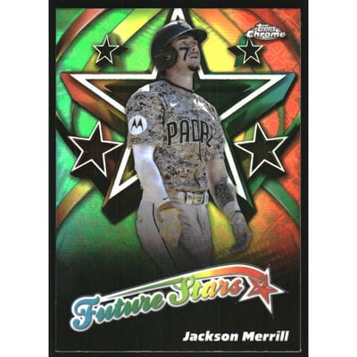 2025 Topps Chrome Logofractor Future Stars #FS3 Jackson Merrill