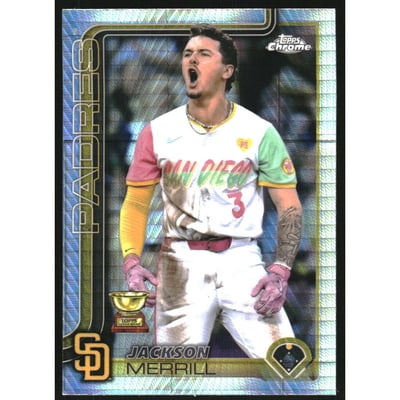 2025 Topps Chrome Prism Refractors #61 Jackson Merrill