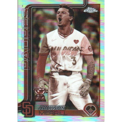 2025 Topps Chrome Sepia Refractors #61 Jackson Merrill