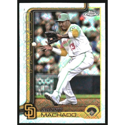 2025 Topps Chrome Topps Refractors #53 Manny Machado