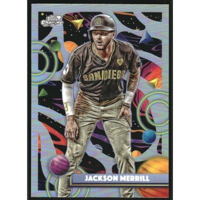 2025 Topps Cosmic Chrome Refractors #130 Jackson Merrill
