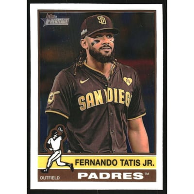 2025 Topps Heritage Chrome #118 Fernando Tatis Jr.