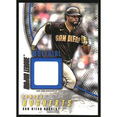 2025 Topps Major League Materials Blue #MLM2XB Xander Bogaerts S2