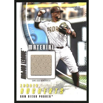 2025 Topps Major League Materials #MLMXB Xander Bogaerts