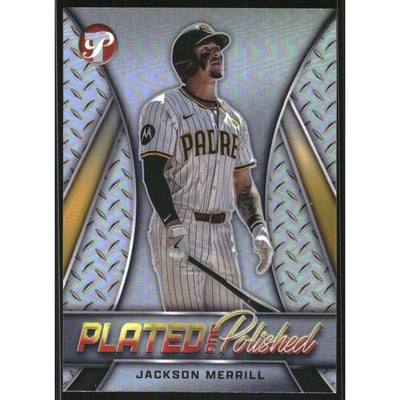 2025 Topps Pristine Plated and Polished #PP19 Jackson Merrill